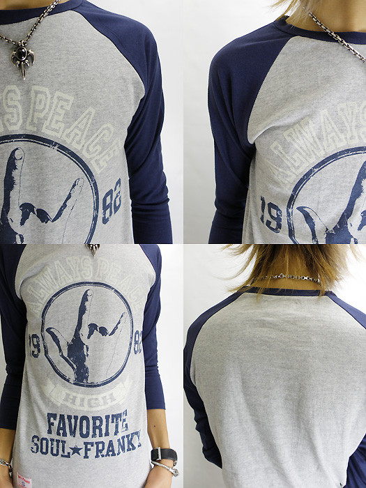 SOUL��FRANKY(�\�E���t�����L�[)PEACE���O������������Tee