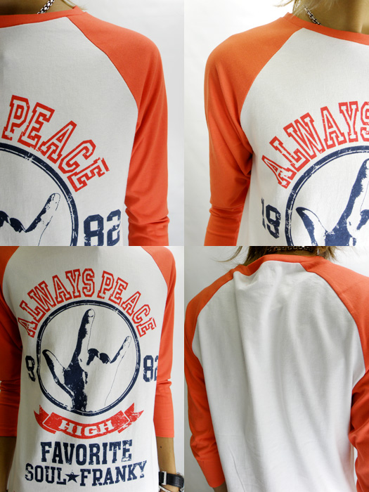 SOUL��FRANKY(�\�E���t�����L�[)PEACE���O������������Tee