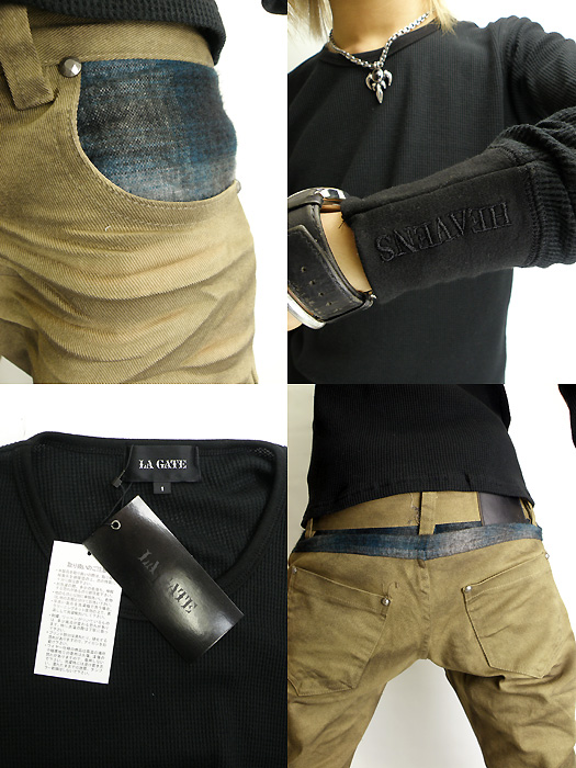 LA GATE�i�G���G�[�Q�[�g�j�؂�ւ������`�m�p���ʒ��J���[�����b�t������Tee